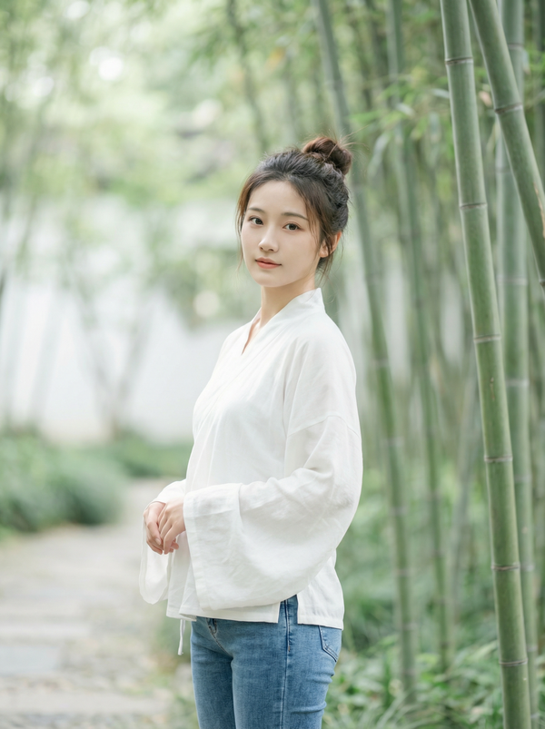 cosplay视频演示-国风竹林意境视频拍摄教程